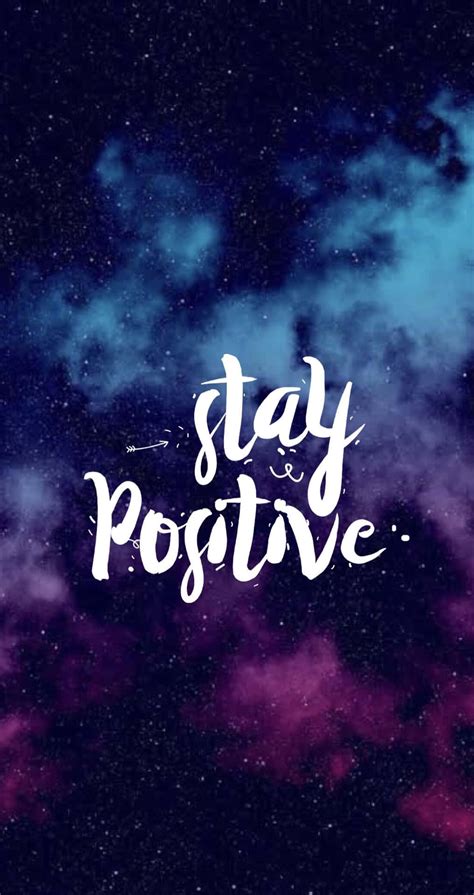 Stay Positive Wallpaper