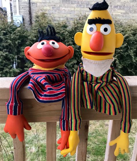 Vintage Puppet / Vintage Sesame Street / Bert / Ernie / 1970s | Etsy ...