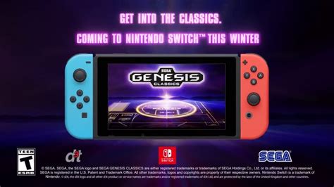 SEGA Genesis Classics Heading To Switch This Winter – NintendoSoup