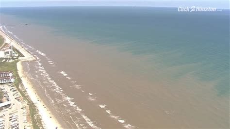 Blue water spotted off Galveston again