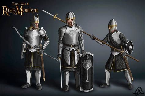 ArtStation - Arnor Infantry - Lord of the Rings, Tom Romain Fantasy ...