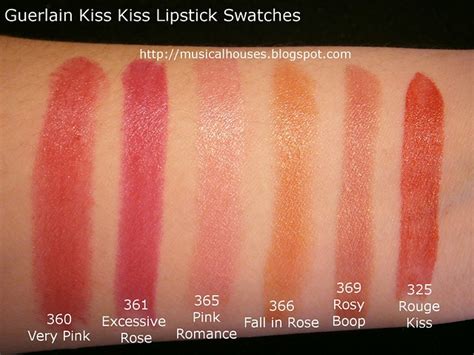 Guerlain Kiss Kiss Lipstick Swatches: Re-launched, and Still as Gorgeous - of Faces and Fingers