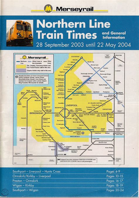 Merseyrail Northern Line Timetable From 28th September 200… | Flickr