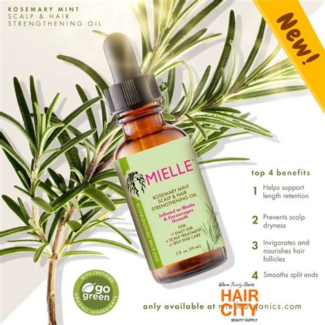 Nourish and Strengthen Your Hair with Mielle Rosemary Mint Growth Oil