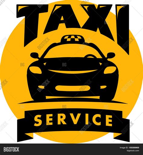 Taxi-logo-02.eps Vector & Photo (Free Trial) | Bigstock