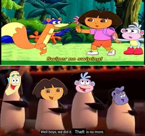 Swiper no swiping : r/memes