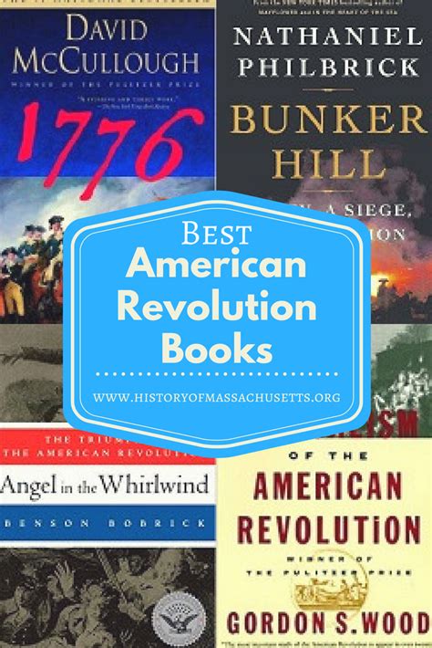 Best Books About the American Revolution - History of Massachusetts Blog