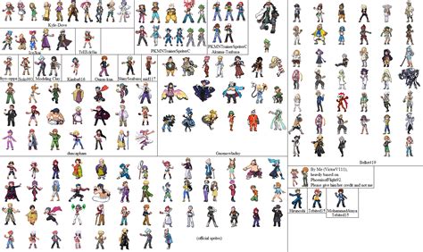 Pokemon Gen 5 Sprites