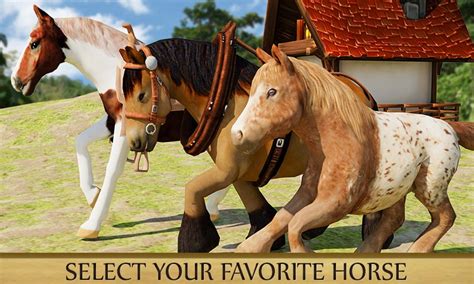 Wild Horse Simulator 3D Run - Free Horse Riding, Endless Running ...