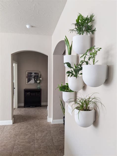 Indoor Plant Wall - Modern Boho Planter Pots - The DIY Lighthouse