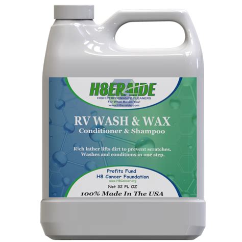 RV Wash & Wax - Cleans in one easy step! - H8eraide