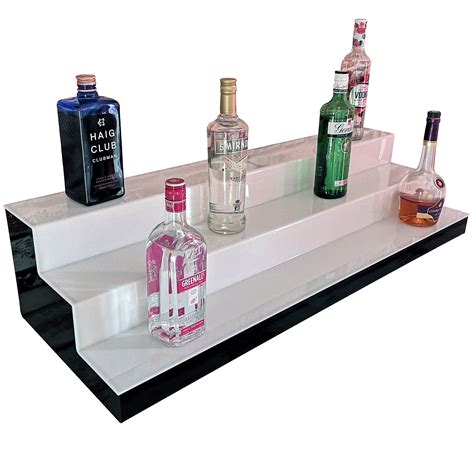 Bar Bottles Display LED Lighted Bar Stand Liquor Bottle Display Shelvi – Spectrum Bars