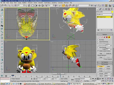 super sonic 3D by goodnesskitty on DeviantArt