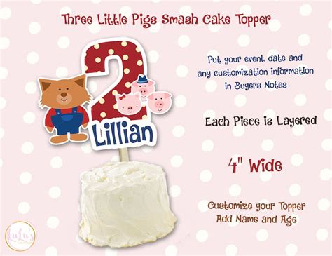 Three Little Pigs Party Pack Huff and Puff Banner 3 Little - Etsy