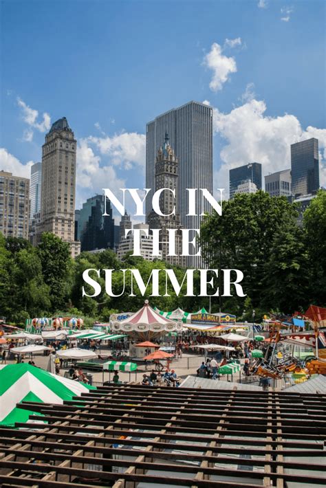 Top 4 Things To Do In NYC In The Summer - Going Awesome Places