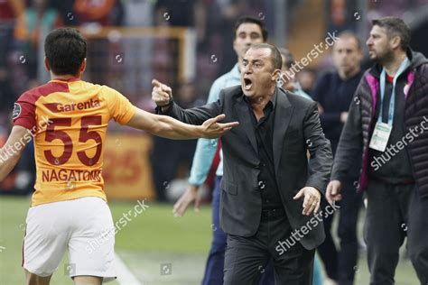 Fatih Terim Emperor Coach Galatasaray Gestures Editorial Stock Photo ...