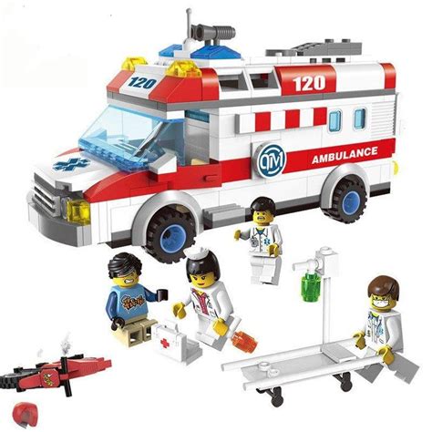 Ambulance Van Doctor Lego City Hospital Ambulance Compatible Bricks ...