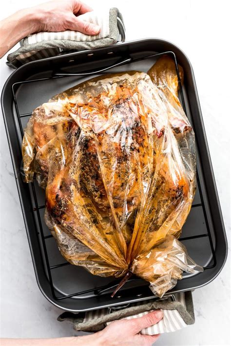 Roast Turkey In a Bag - Garnish & Glaze