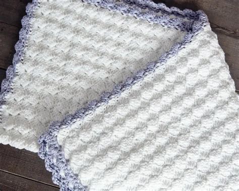 Vintage Chic Free Crochet Baby Blanket Pattern - Leelee Knits