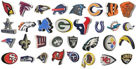 29 HQ Pictures All 32 Nfl Teams Logos / NFL Logo Stickers pick your team!!!!! NFL LICENSED USA ...