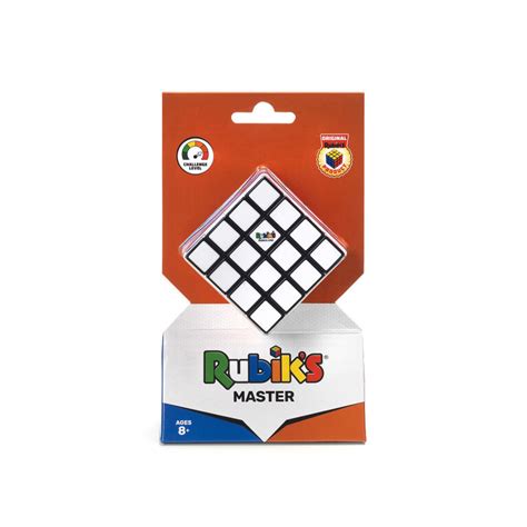 Rubik's Cube, 4x4 Master Cube Colour-Matching Puzzle, Bigger Bolder ...