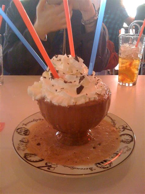 eat frozen hot chocolate at Serendipity in NYC. on the bucket list. Nyc Bucket List, Serendipity ...