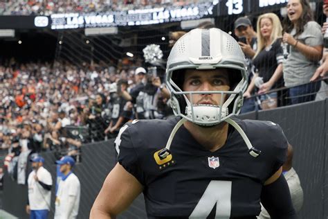 Las Vegas Raiders quarterback Derek Carr breaks down latest loss ...