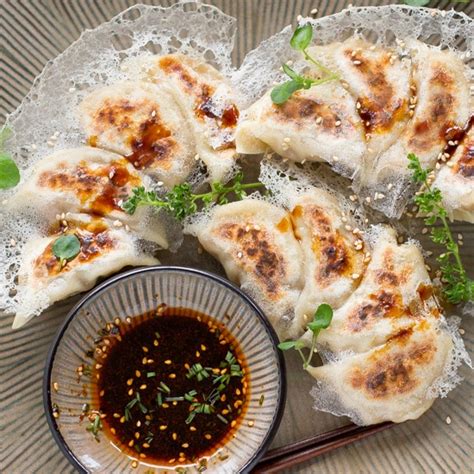 Pan-fried Gyoza with Crispy Lattice Coating | Chopstick Chronicles