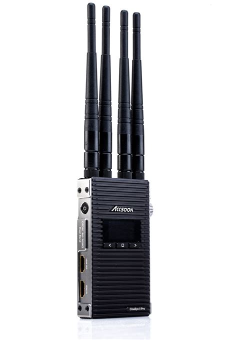 Accsoon Goes Pro with the CineEye 2 Pro Wireless Transmission System ...