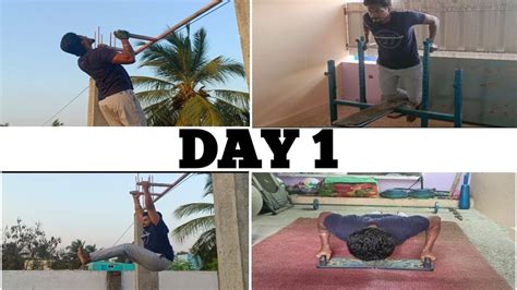 30 Days Transformation|Day 1|350 Reps completed|Bodyweight workout 💪 ...