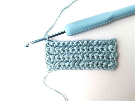 Half double crochet slip stitch (hdc-slst) - Nordic Hook - Crochet tutorial