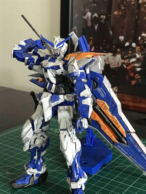 MG Gundam Astray Blue Frame Weathered : Gunpla