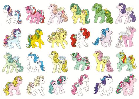 My Little Pony Sticker Book G1 - Part 5 | Flutter ponies | Natasja Doe | Flickr