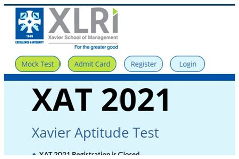 XAT 2021 Official Mock Test Released at xatonline.in | Check Other ...