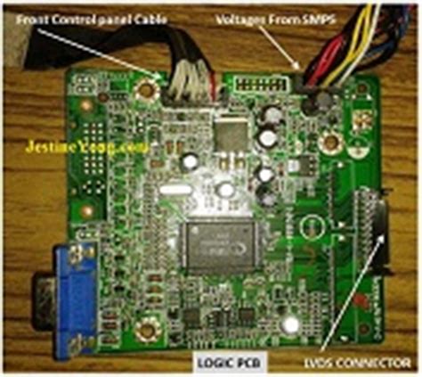 LCD Monitor With Hazy Display Repaired | Electronics Repair And Technology News