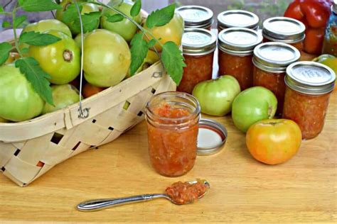 Can with me! Green Tomato Relish *Video* and Recipe - Southern Plate