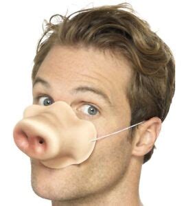 Childs EVA Pig Snout Fancy Dress Foam Nose Mask & Elasticated Strap by Smiffys 5020570275634 | eBay