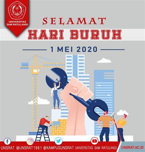 UNSRAT wishes you a Happy Labor Day | Sam Ratulangi University