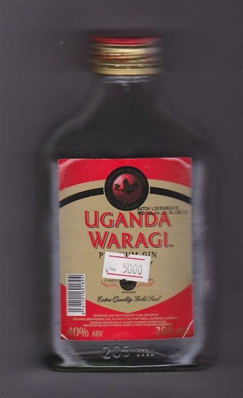 Uganda Waragi Gin. Brings back memories of my parents having a drink at ...