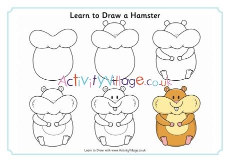 Learn To Draw A Hamster