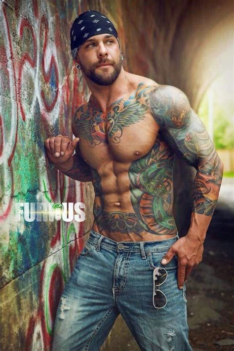 Tatted Men, Hot Guys Tattoos, Inked Men, Hommes Sexy, The Perfect Guy, Perfect Body, Muscular ...