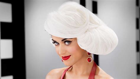 HD Katy Perry with a white wig Wallpaper | Download Free - 149087