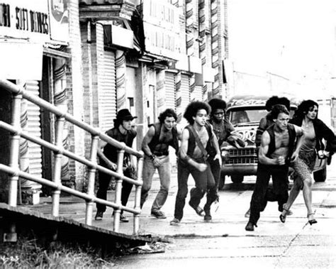 The Warriors 1979 Warriors gang make a run for it from bus 8x10 inch ...