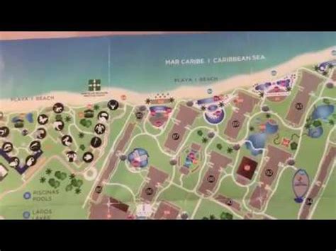 Cancun Moon Palace Resort Printable Map