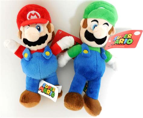 Nintendo Mario and Luigi 2 Plush Doll Set 8.5 inches - Walmart.com