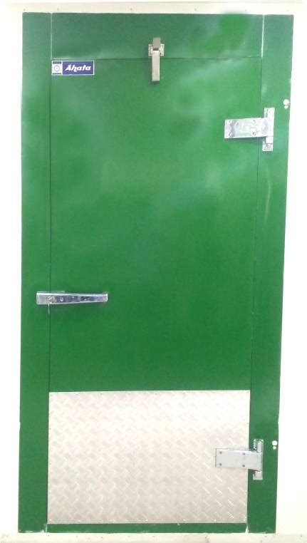Cold Room Door Flush type door (860x1980mm) 80mm - Cold Room Manufacturer in India - Ahata ...