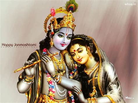 Happy Janmashtami Radhe Krishna Hd Wallpaper