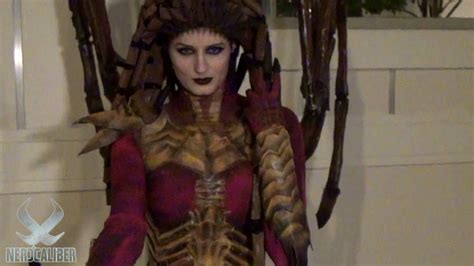 KERRIGAN, QUEEN OF BLADES! Starcraft Cosplay by Sayakat Cosplay - YouTube