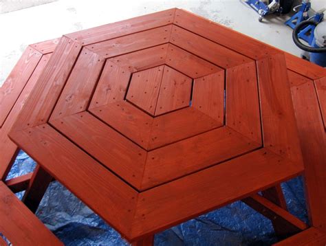 Ana White | Hexagon Picnic Table - DIY Projects