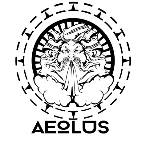 Aeolus, the Greek god of wind. | Wind art, Wind tattoo, Wind logo